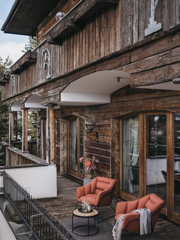 Balkón nebo terasa v ubytování VAYA Seefeld inklusive Seefeld Gästekarte
