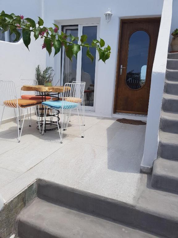 Balkón nebo terasa v ubytování Villa Elina suites and more