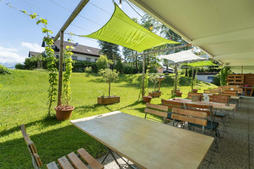 Landhotel Seeg - Habitación Doble O Gemela Superior Con Vista De Jardín