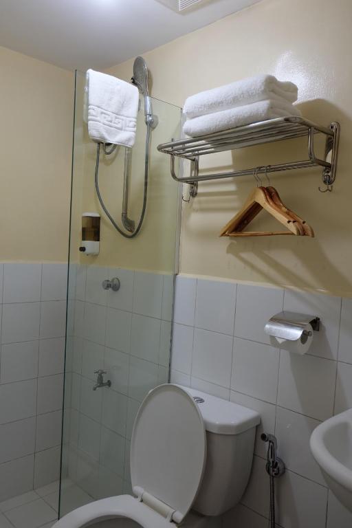 Koupelna v ubytování Spaces Hotel Makati