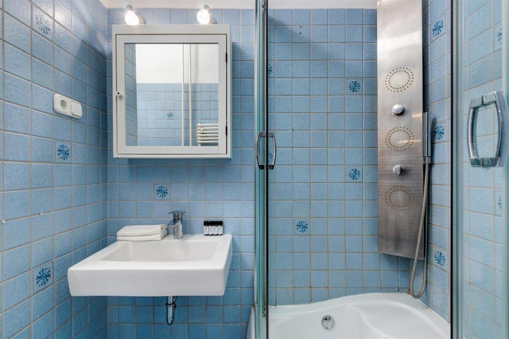 Kúpeľňa v ubytovaní Liberty Square Apartment