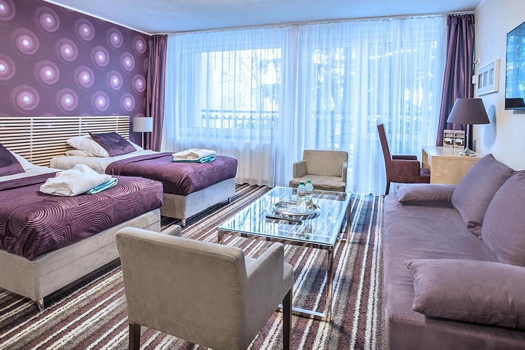 Posezení v ubytování Hotel New Wave