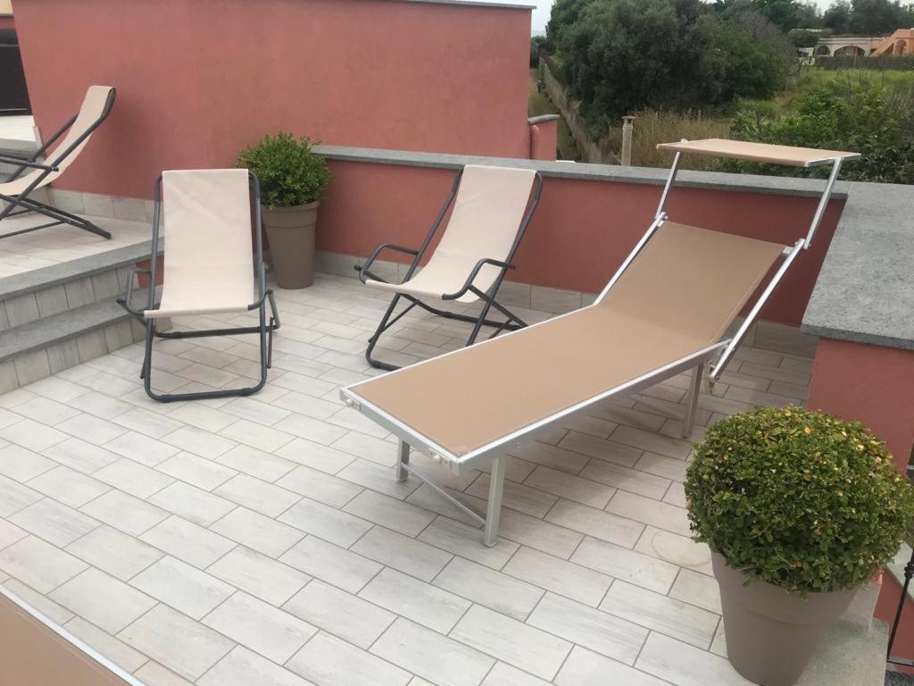 Balkón nebo terasa v ubytování B&B La Lingua