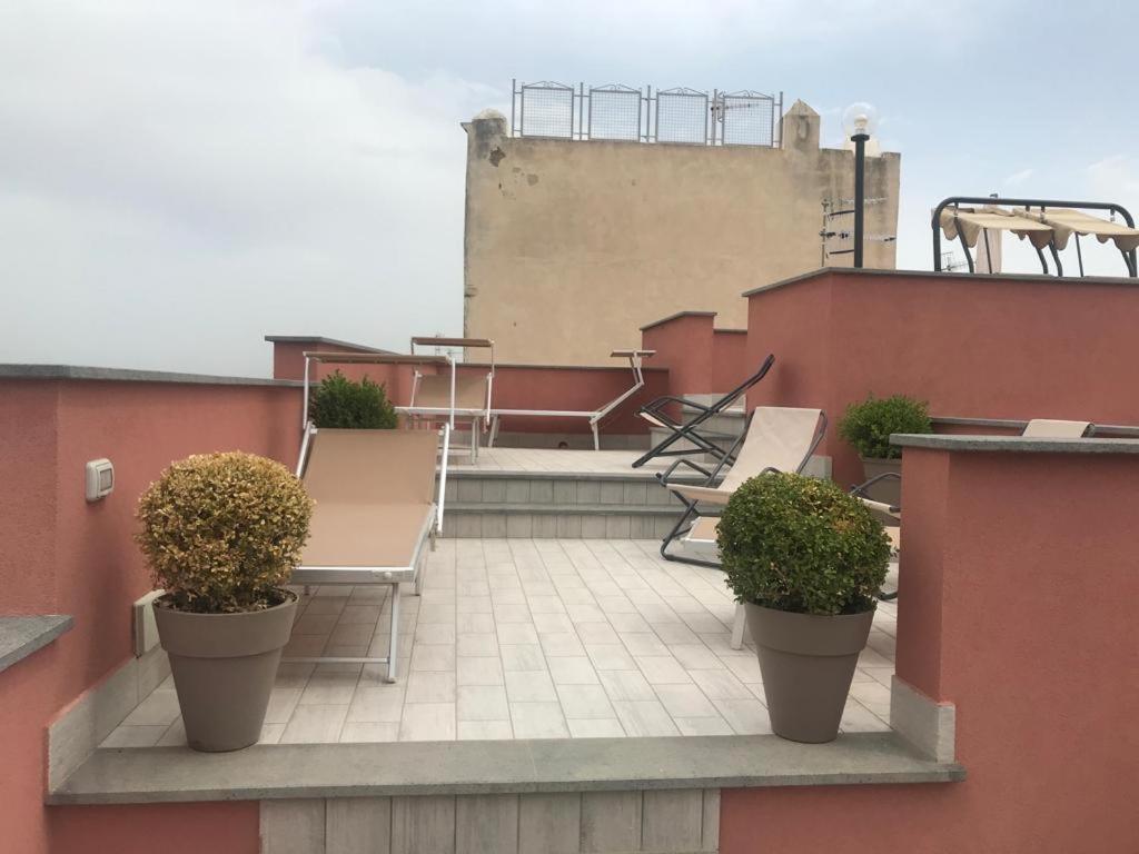 Balkón nebo terasa v ubytování B&B La Lingua
