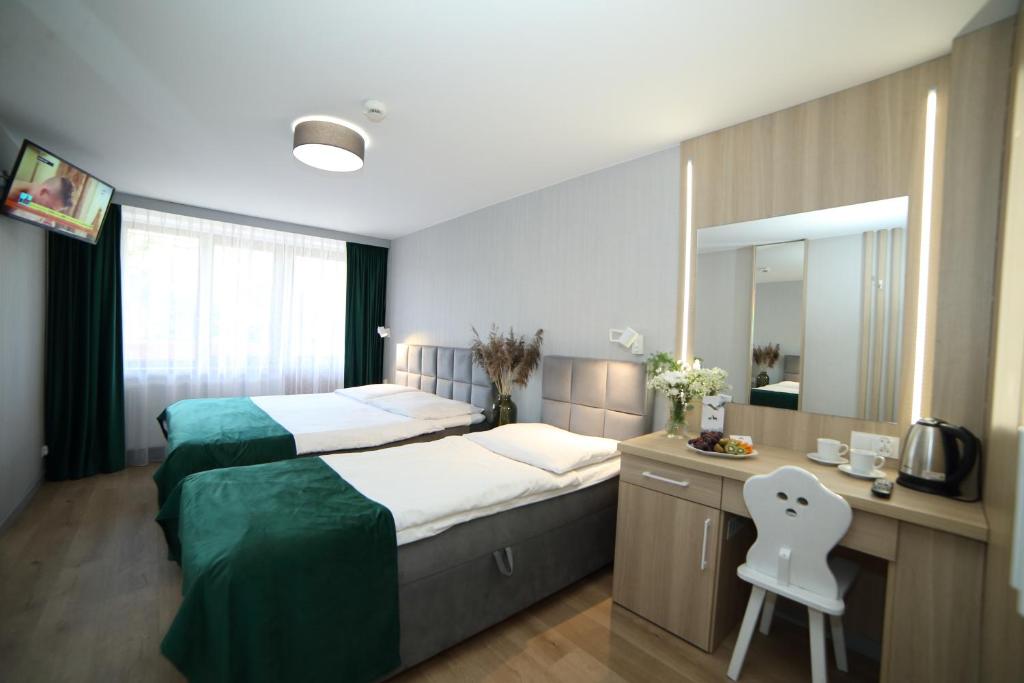 Ośrodek Wypoczynkowy Pod Dębem - Chambre Triple De Luxe