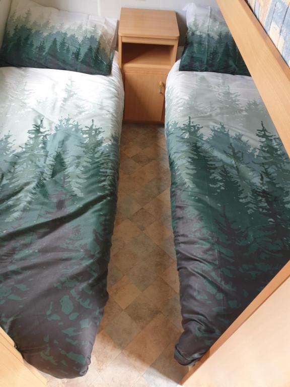 Postel nebo postele na pokoji v ubytování De Veenborg