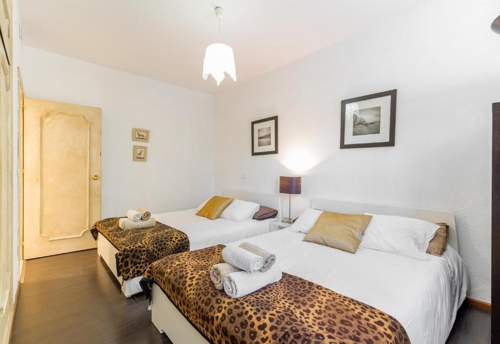 Postel nebo postele na pokoji v ubytování Holiday villa for rent in Marbella