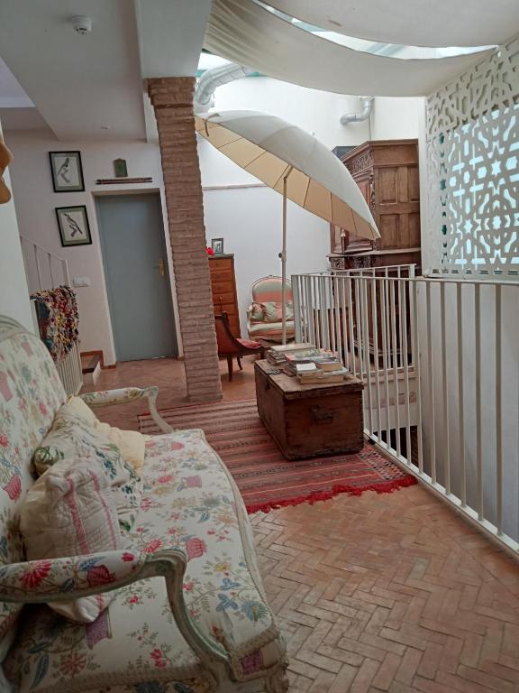 Posedenie v ubytovaní Hostal Casa Del Buen Viaje