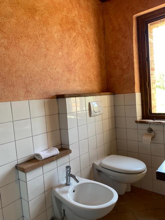 Kúpeľňa v ubytovaní Agriturismo Monte Gusciani