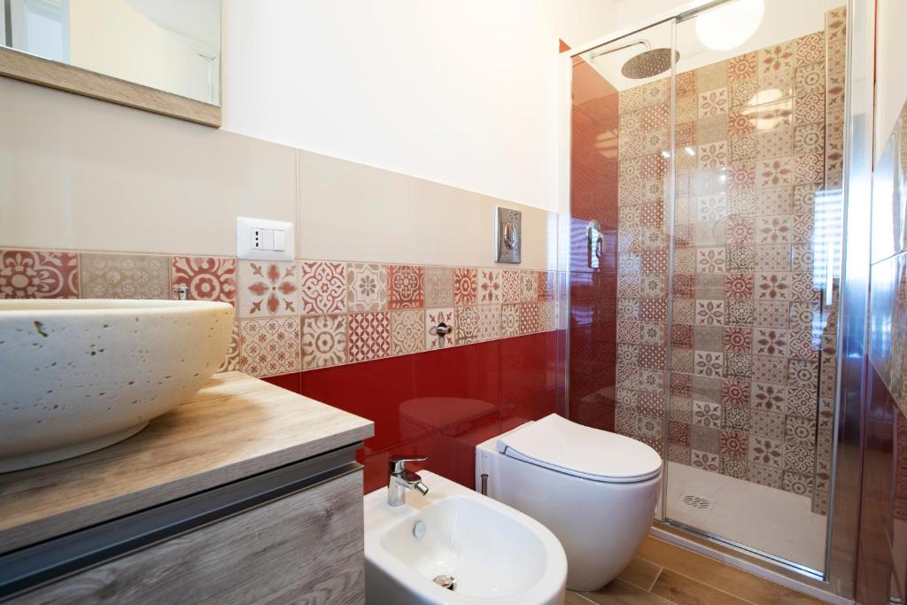 A bathroom at Casa Floramundi