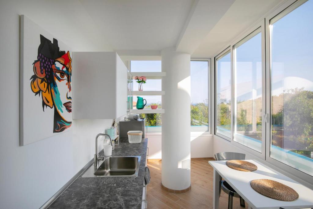 A seating area at Casa Floramundi