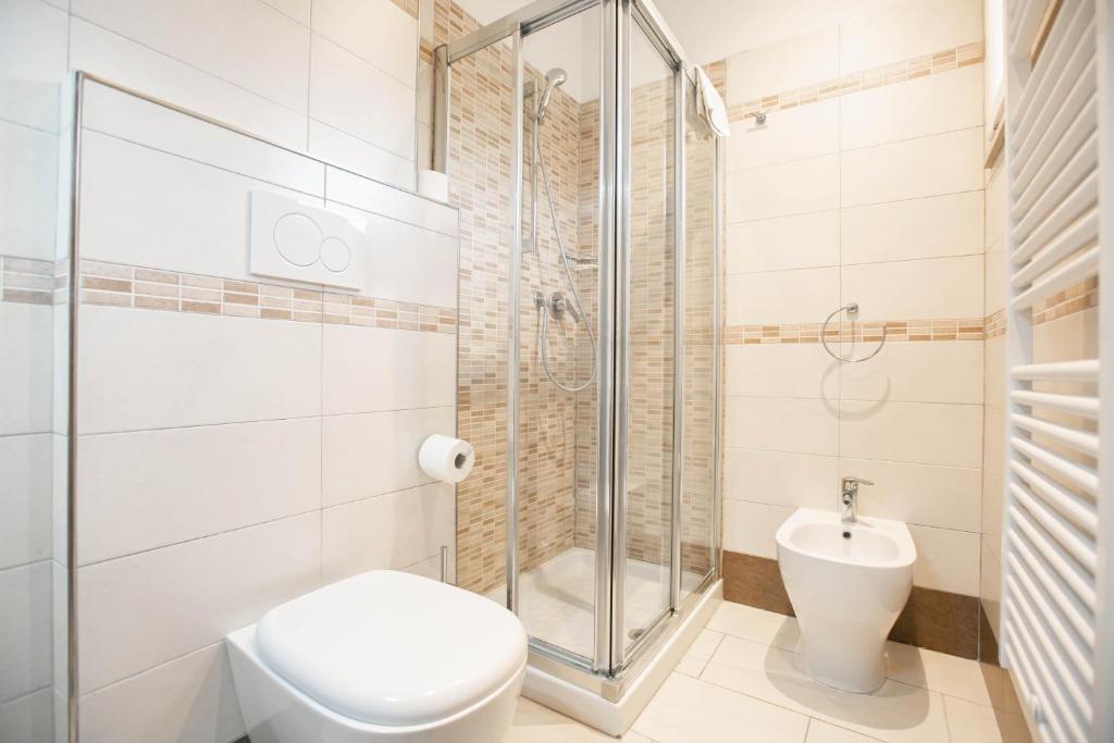 Koupelna v ubytování HOTEL VALPARAISO