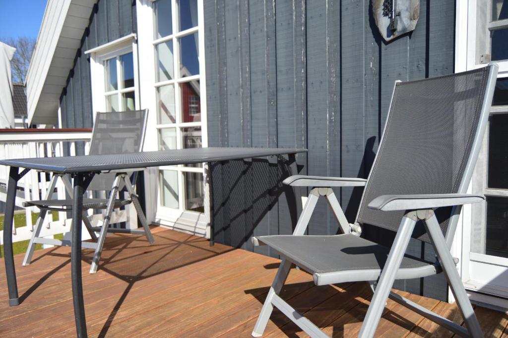Balkón nebo terasa v ubytování Sonnendeck