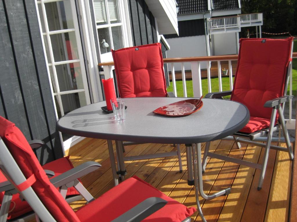 Posezení v ubytování Sonnendeck