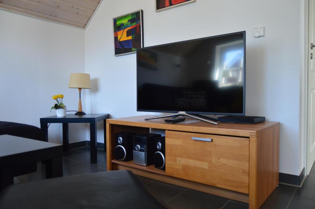 TV a/nebo společenská místnost v ubytování Sonnendeck