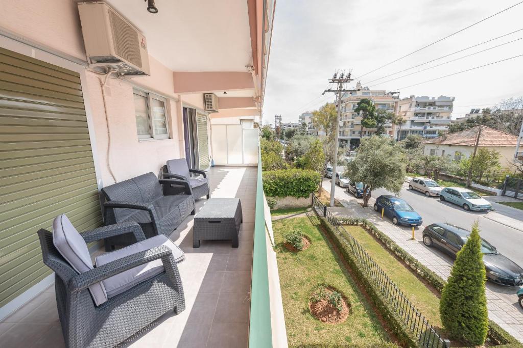 Posedenie v ubytovaní An Impressive 2 bdr Apt in Glyfada