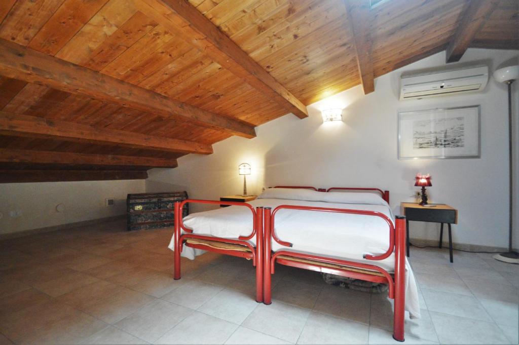 Postel nebo postele na pokoji v ubytování Villa Mirage