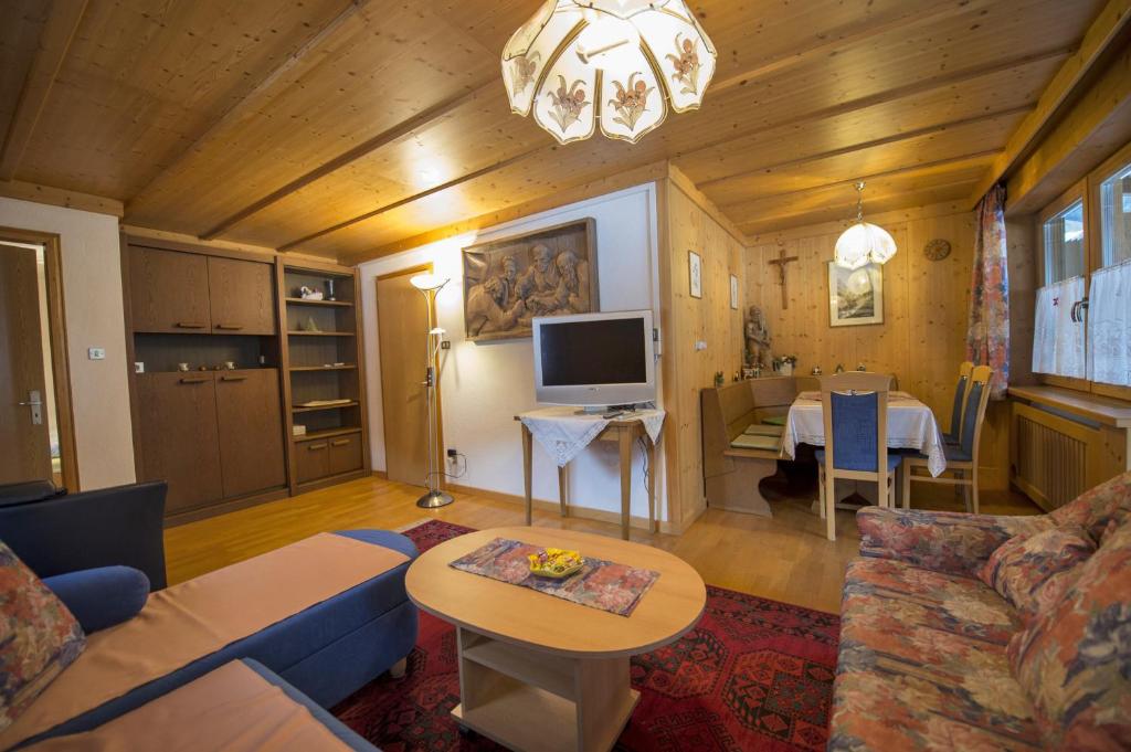 Televízia a/alebo spoločenská miestnosť v ubytovaní Apartment Soval