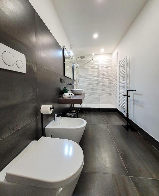 Koupelna v ubytování Residenza Donnafugata B&B