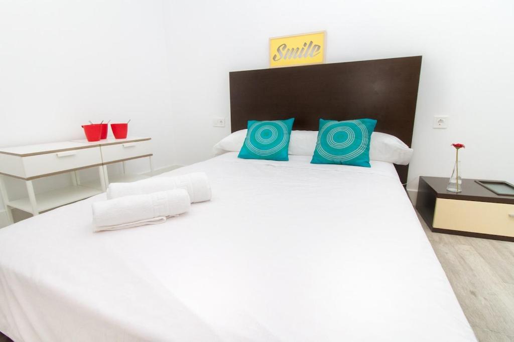 Posteľ alebo postele v izbe v ubytovaní C16 - Modern & Comfortable 4 beds Apartment