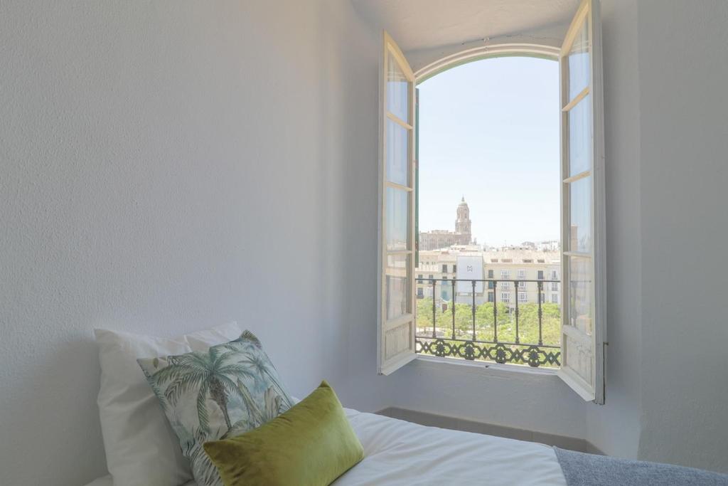 Posteľ alebo postele v izbe v ubytovaní C11 - Cosy 7 Bedrooms in Plaza Merced