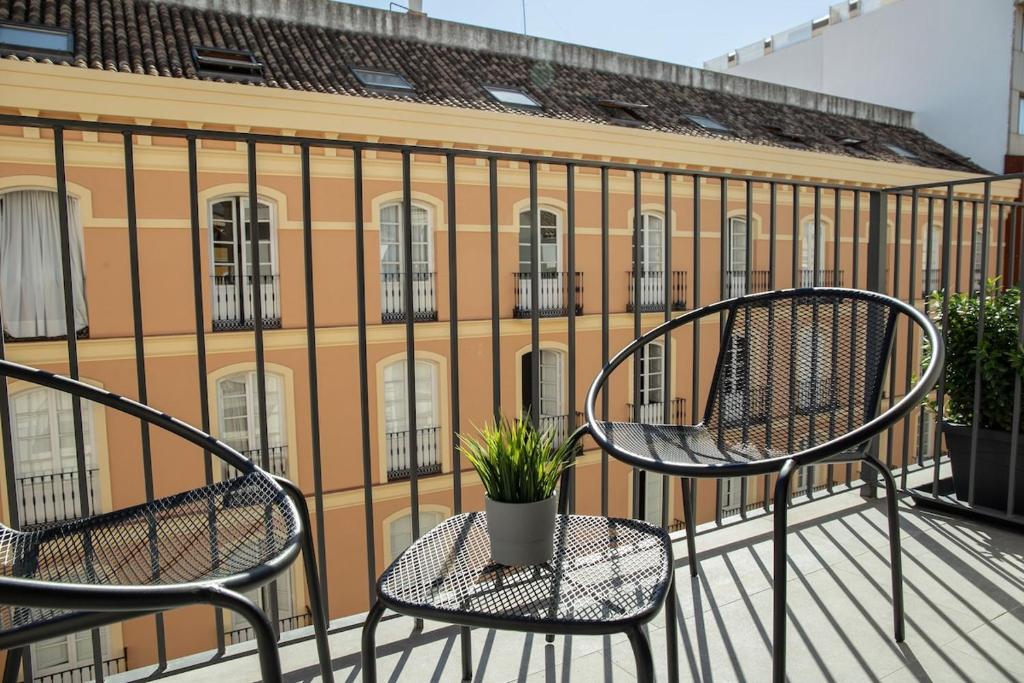 Balkón alebo terasa v ubytovaní Victoria Suites 57