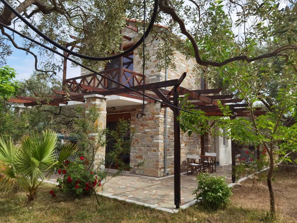 Elea Stone Houses in organic quiet olive grove, Prinos, Thassos - Vakantiehuis