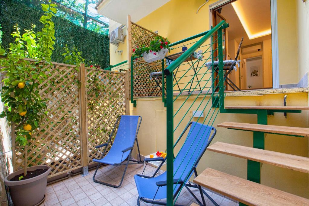 Balkón nebo terasa v ubytování Millie's Place Sorrento