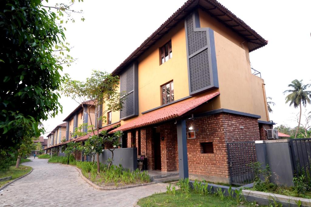 Budova, kde se vila nachází