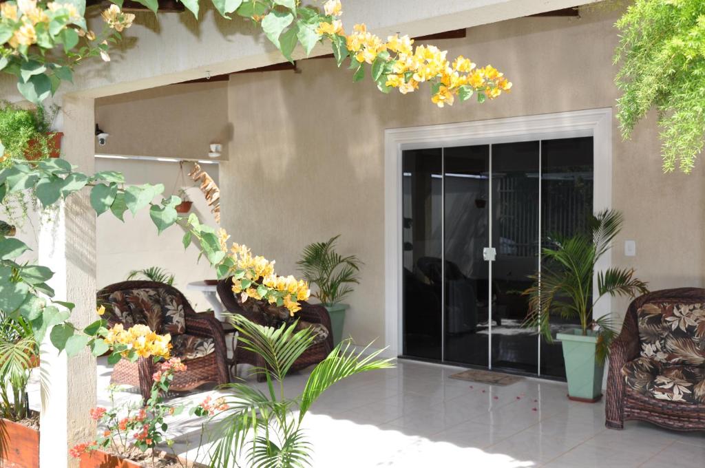 Zahrada ubytování Pousada Suites Bougainville