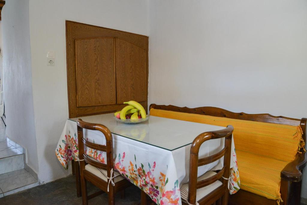 Postel nebo postele na pokoji v ubytování XALAKAS SUMMER HOUSE