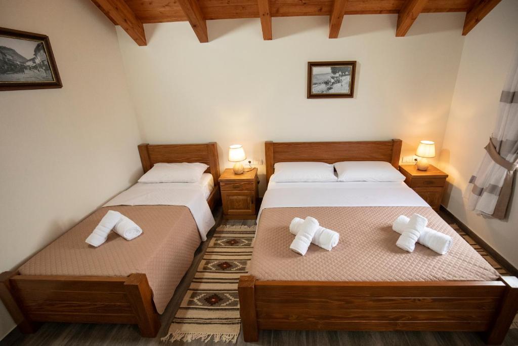 Postel nebo postele na pokoji v ubytování Xhuli Guesthouse