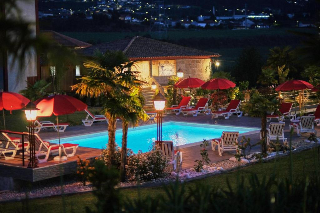 Πισίνα στο ή κοντά στο Aldeia da Quinta do Paço