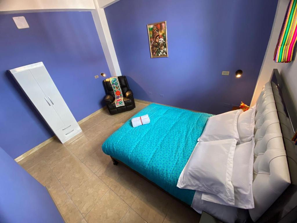 Postel nebo postele na pokoji v ubytování BROTHERs HOUSE