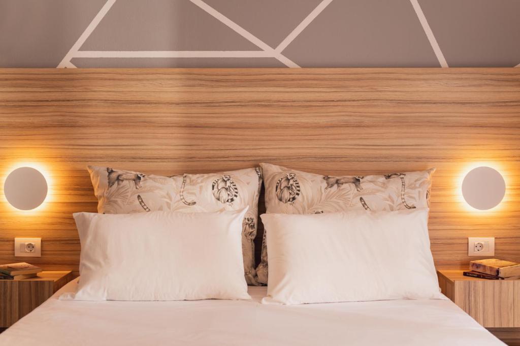 Postel nebo postele na pokoji v ubytování Asya Sea View Apartment