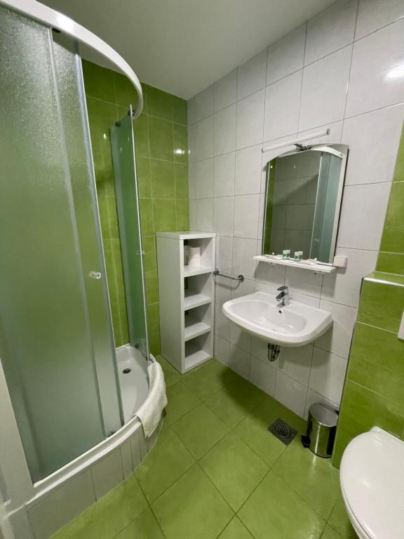 Koupelna v ubytování Adriatic Queen Rooms & Apartments