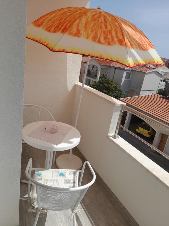 Balkón alebo terasa v ubytovaní Apartment Roky