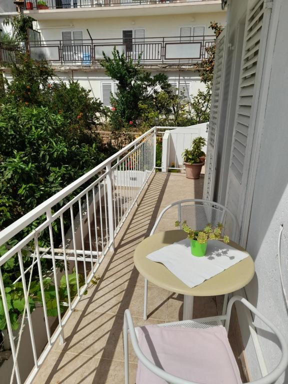 Balkón alebo terasa v ubytovaní Apartment Roky