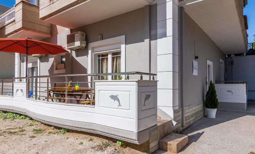 Budova, v ktorej sa apartmán nachádza