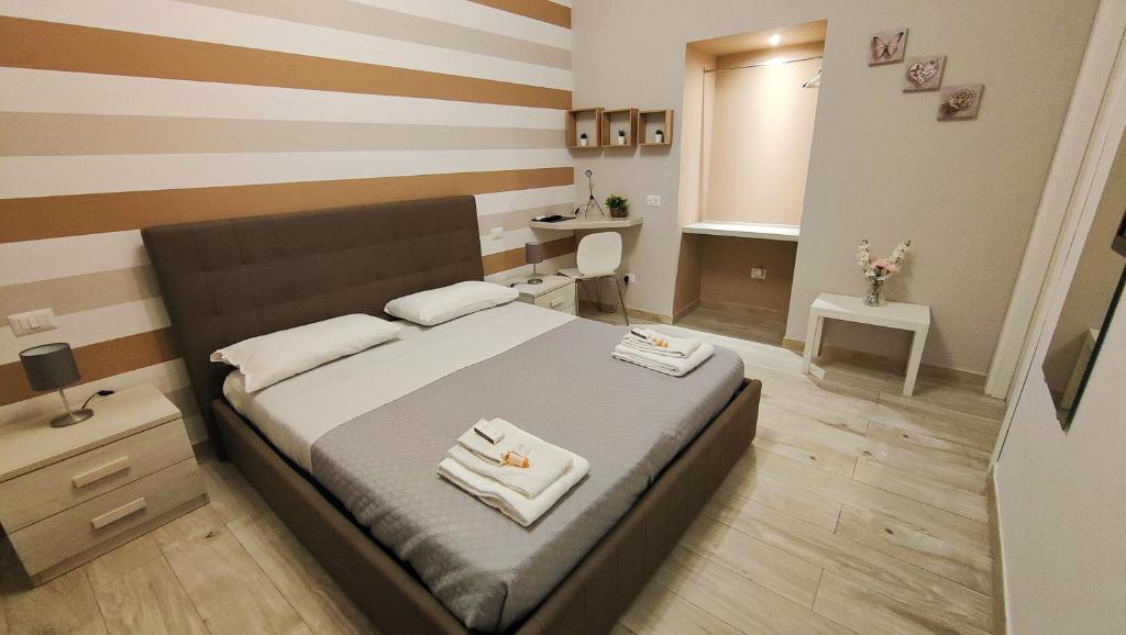 Posteľ alebo postele v izbe v ubytovaní Sicily in Love - Rooms & Breakfast