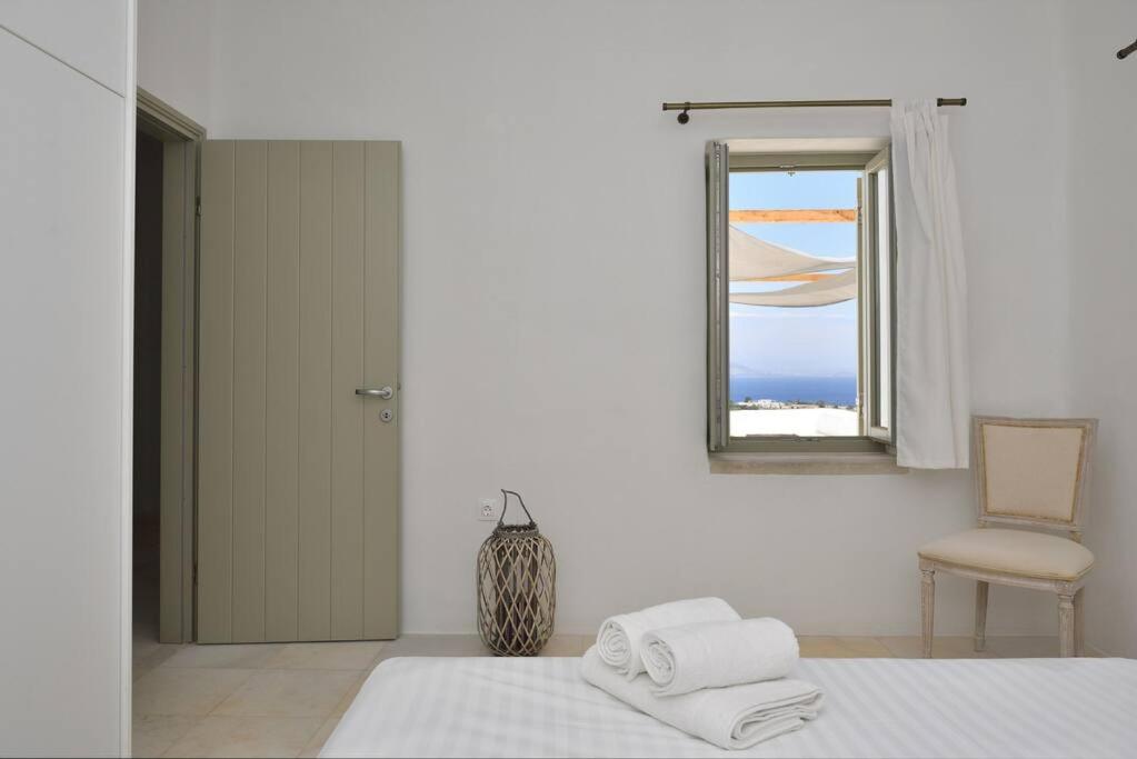 Posteľ alebo postele v izbe v ubytovaní White house with sea view (number 2)
