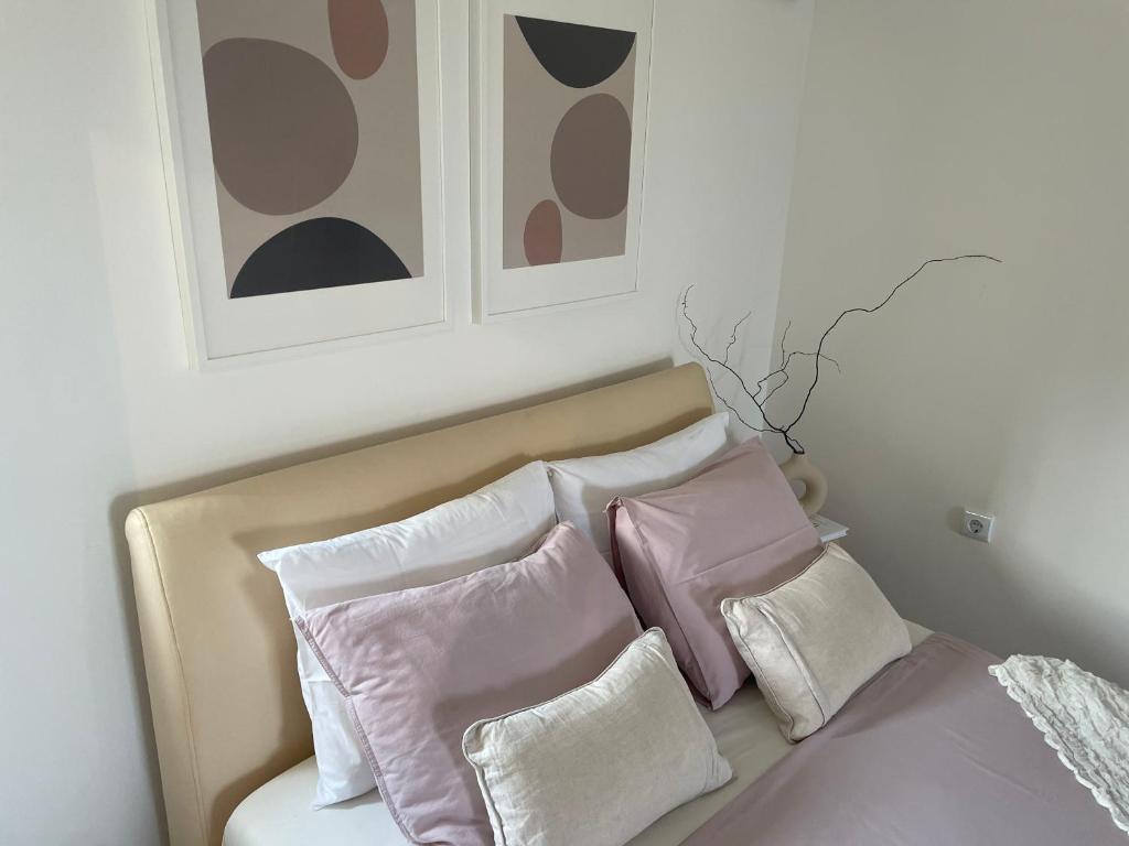 Posteľ alebo postele v izbe v ubytovaní Apartman David 73