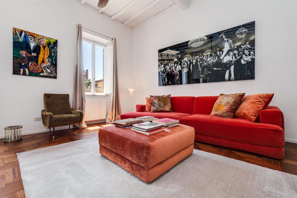 Fotografia z galérie ubytovania SpanishSteps Luxury Apartment v Ríme