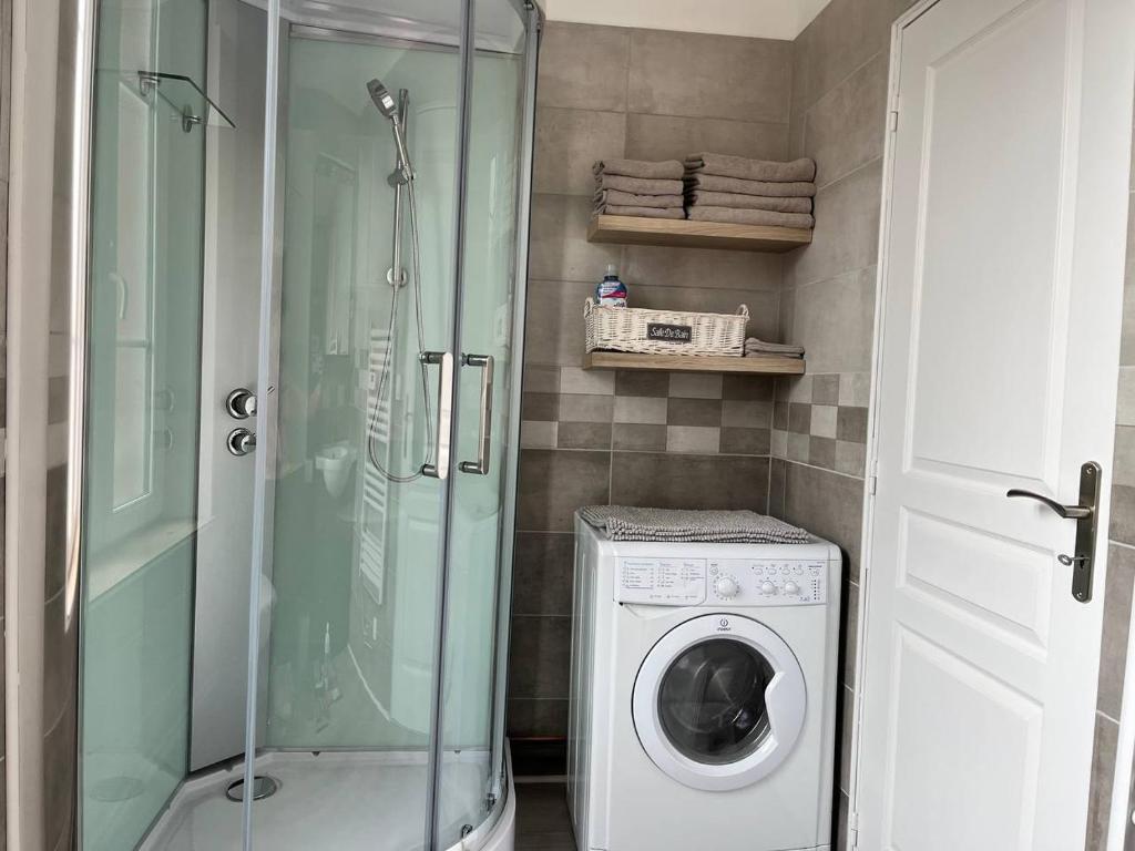 Kúpeľňa v ubytovaní Superbe appartement proche port Guillaume