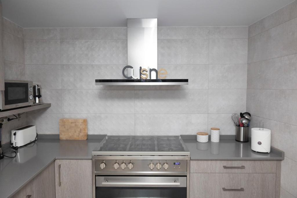 Kuchyň nebo kuchyňský kout v ubytování Casa Rivas