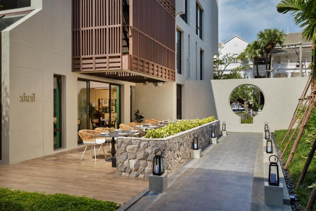 Zahrada ubytování Maladee Rendezvous Hotel Chiang Mai