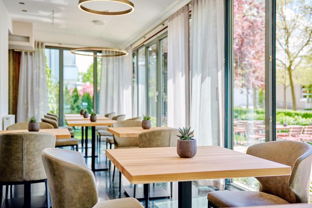 Posezení v ubytování City Appartementhotel