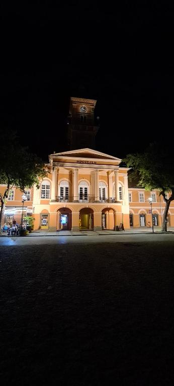 O edifício onde o apartamento está situado