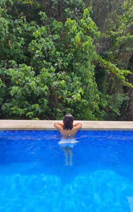 Bazén v ubytování Coco Heaven Senggigi - 2 BR Private Villa with Private Pool nebo v jeho okolí