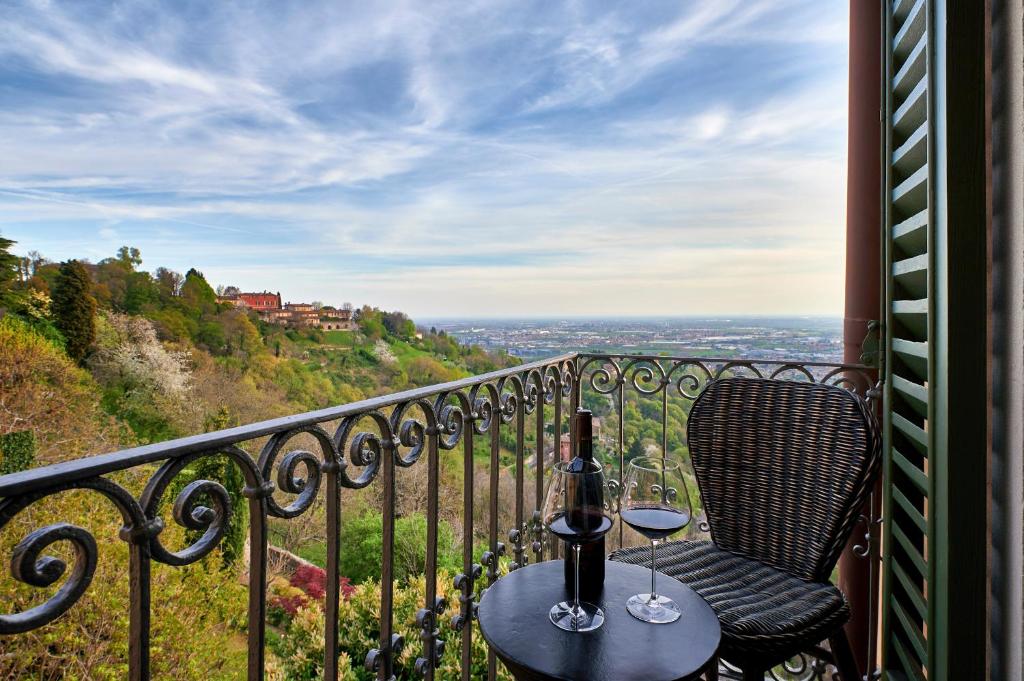 Balcone o terrazza di My Home For You - Città Alta